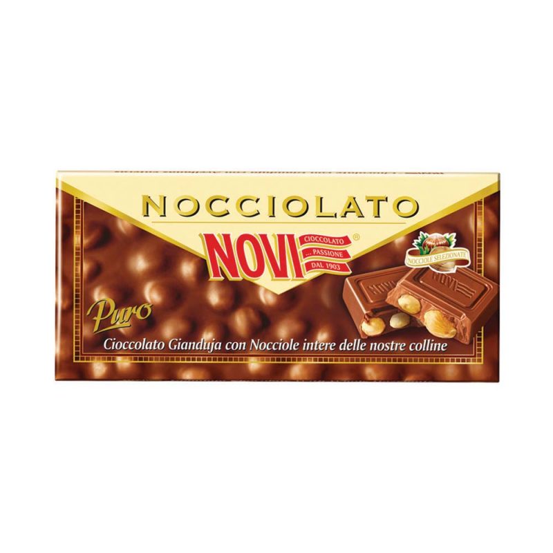 Novi Nocciolato Gianduja with Hazelnuts